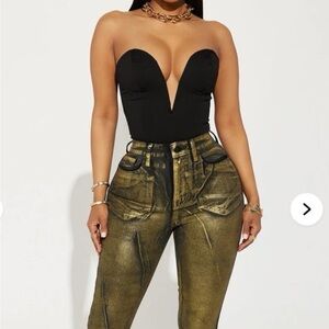 🆕 Fashion Nova Deep Plunge Top